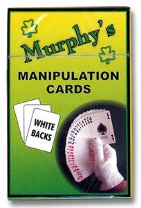 Trevor Duffy Products for Magicians - manipulation cards white backs